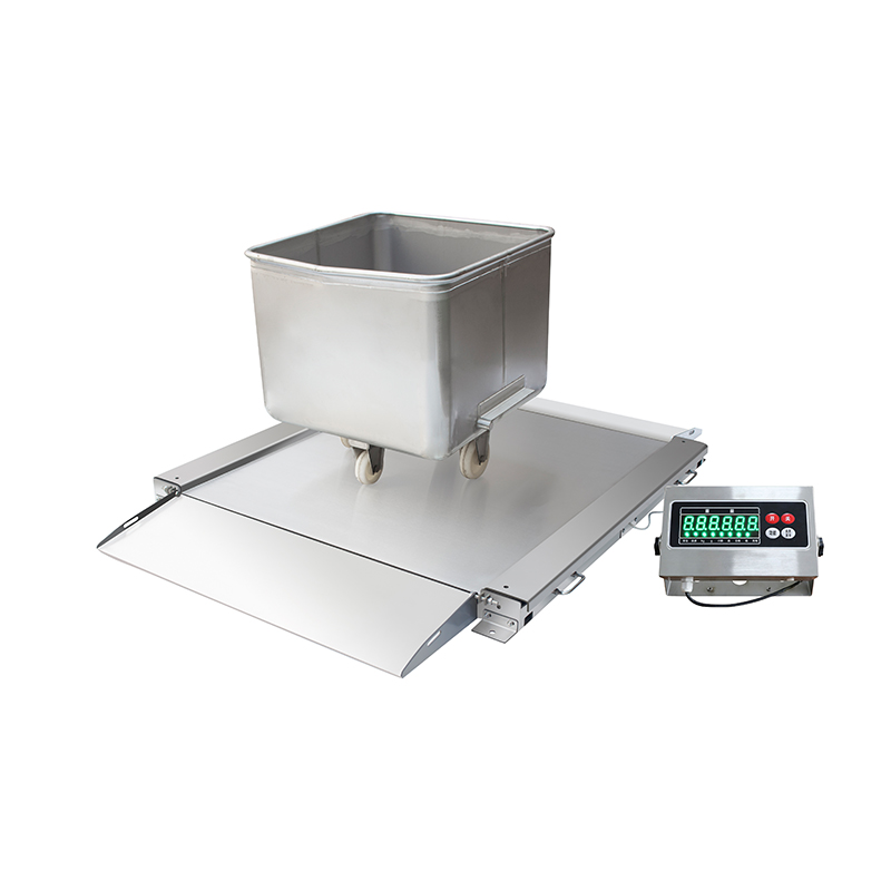 不銹鋼超低雙層平臺(tái)秤